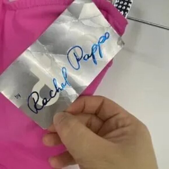 Rachel Pappo Swimsuit 6 Pink Slimming One Piece NWT $175 - Picture 4 of 5